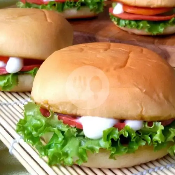 Burger Mini (Jajanan Sd) | Bang I'i, Jl. Damai