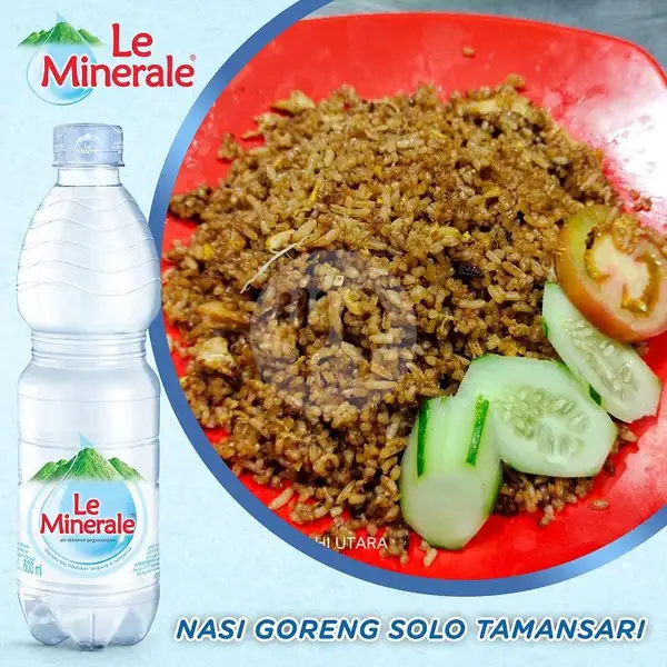 Nasi Goreng Ayam + Le mineral 600 ml | NASI GORENG SOLO TAMANSARI, DPN KNTR DISKOMINFO