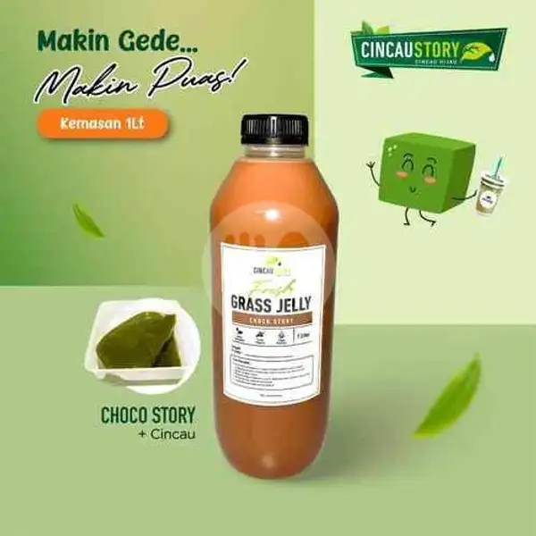 1 Liter Cincau Choco | Cincau Story, Gajah Mada Plaza