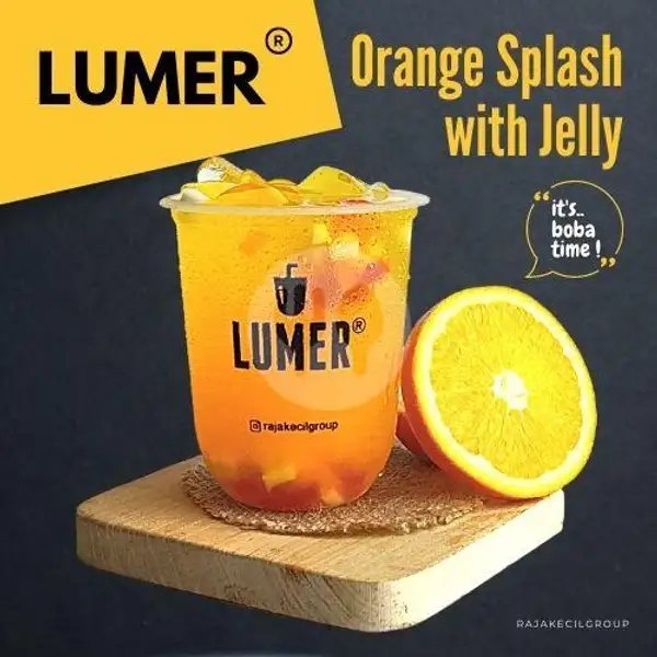 Orange Splash With Jelly Kecil | Lumer, Gondomanan