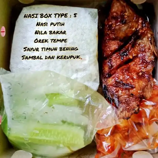 10 X Nasi Box Type 5 | Ayam Bakar Maranggi, Jatiasih