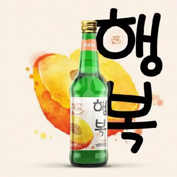 Happy Soju Peach | Beer & Co, Legian