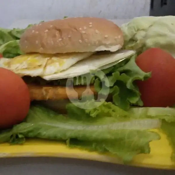 Beef Burger Chese with egg | BURGER M U