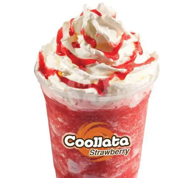 Coollata Strawberry (Ukuran L) | Dunkin' Donuts, Soekarno Hatta