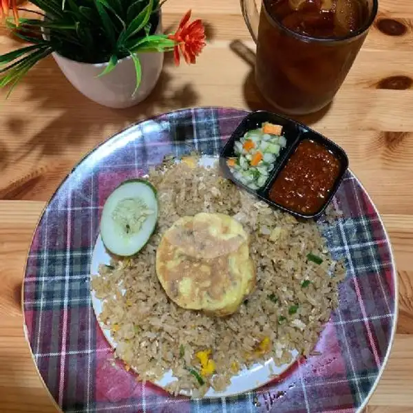 Nasi  Goreng Seafood+es Teh | Bangka Jaya, Pulau Ambon