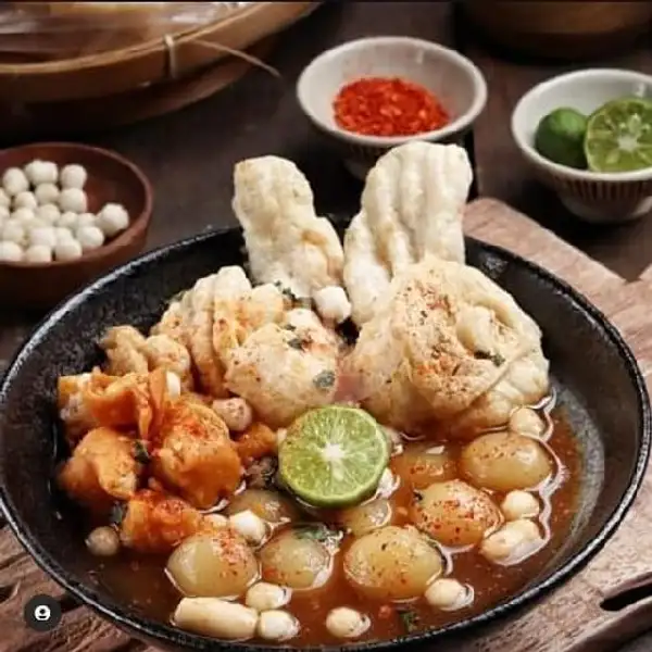 Baso Aci Komplit Matang | Nasi Ayam Gule Sapi, Cireng Isi, Buahbatu, Vitastore46