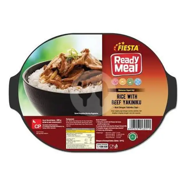 Fiesta Ready Meal Rice With Beef Yakiniku | Frozza Frozen Food