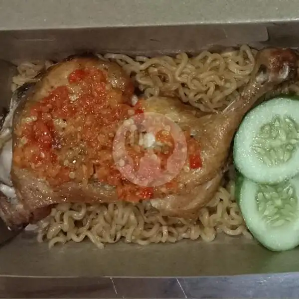 Paket Mie Ayam Geprek, Sambel Bawang | Sambel Jebleh Abank Alil, Karang Tengah