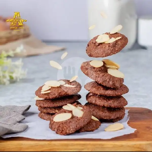 Choco Oatmeal Cookies Tpl Bulat | Tungga Dewi Cake Cabang Tidar, Sawahan