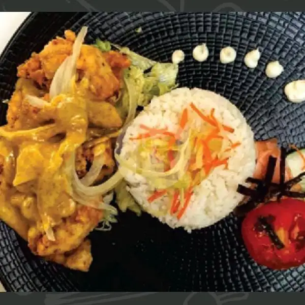 Chicken Karaage Rice | Maxone Dharmahusada Hotel, Dharmahusada