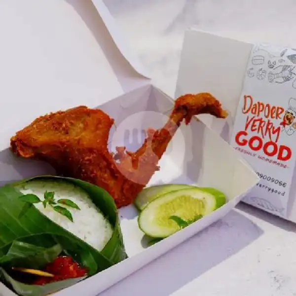 Paket Nasi Ayam Goreng PAHA/DADA | Dapoer Verry Good, Batununggal Indah