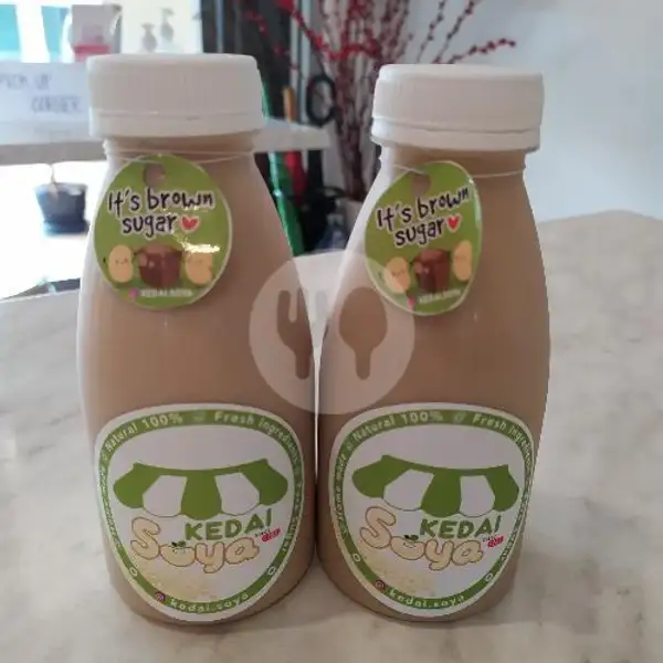 Soy Milk Brown Sugar 350ml - Ready 3 Bottles | Hani Pao, Gading Serpong