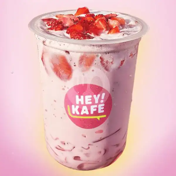 Hey-Shake Strawberry Heaven | Hey Kafe, Pecenongan