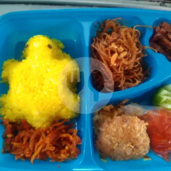 Bento Nasi Kuning 2 | Nasi Kuning Poci-Poci, Bekasi Utara