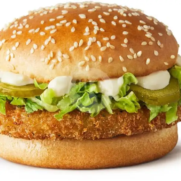Burger Besar Special Daging Ayam Tebal | Burger Yola 