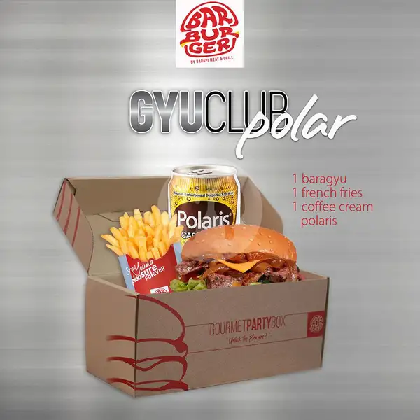 Gyu Club Polar | Bar Burger, Cempaka Putih
