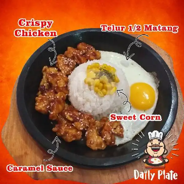 Caramel Chicken Rice | Daily Plate, Awang Long