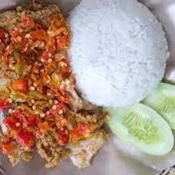 nasi+ayam geprek | Ayam Bakar Hot Jeletot, Cimahi