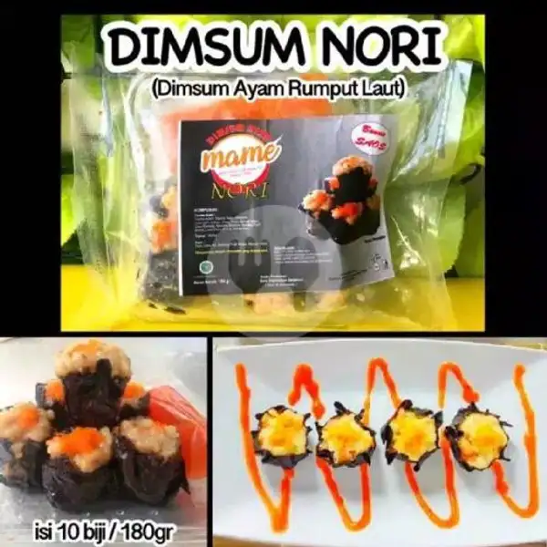 Dimsum Ayam Rumput Laut( Nori) Isi 10 ( Mentah Ya) | Dimsum Pempek Baso Aci Dan Frozen Food ADA,Bojong Pondok Terong