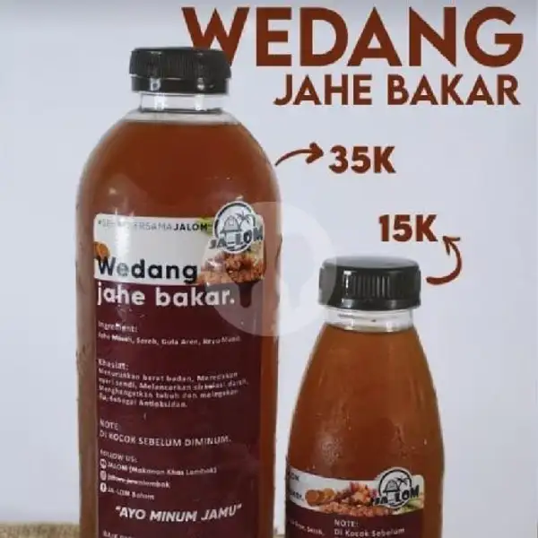 Wedang Jahe 350ml | JALOM (Makanan Khas Lombok), Palm Spring
