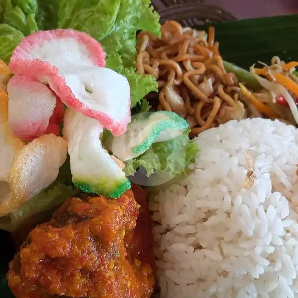 Nasi Rames Ikan Tongkol Tuna | Warung Nasi Kuning Pondok Lestari, Ciledug