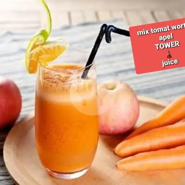 Juice Mix (tomat Wortel) 16 Oz | Tower Juice