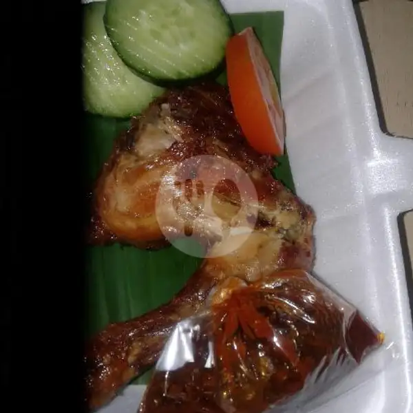 Ayam Goreng Ditambah Sambal Fresh | Sate Gurita Warung Sunny, Sekarwangi