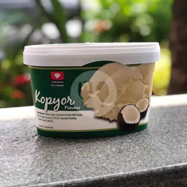 Ice Cream Diamond Rasa Kopyor | Royal Jelly Drink, Pancoran Mas
