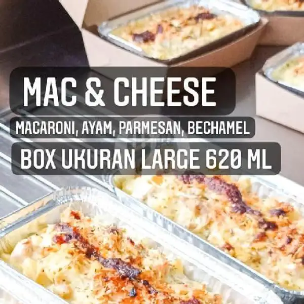 Mac and Cheese - Ayam - Box 620 ml. | Kebuli Taman By Liazain Dapur Arab