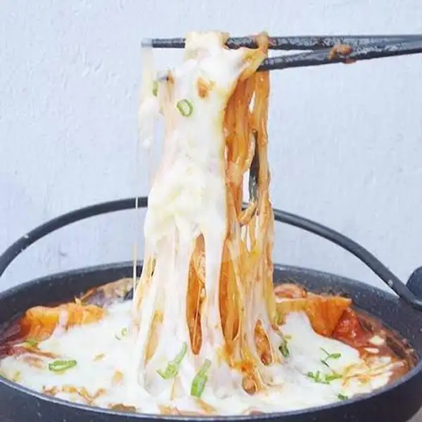 Ramyeon Kuah Mozarella | Korean Noodles (Ramen & Jajangmyun), Sukajadi