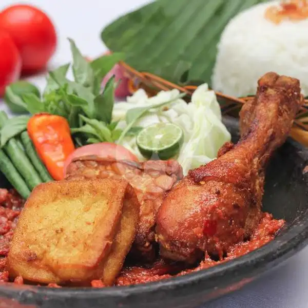 Nasi Cobek Tahu Tempe Ayam | Jebak - Jejak Bali Kuliner, Teuku Umar