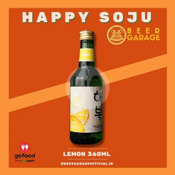 Happy Soju Lemon 360ml | Beer Garage, Ruko Bolsena