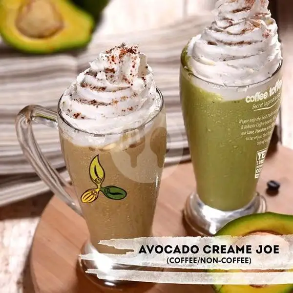 Avocado Creame Joe Coffee | Coffee Toffee, Gasibu