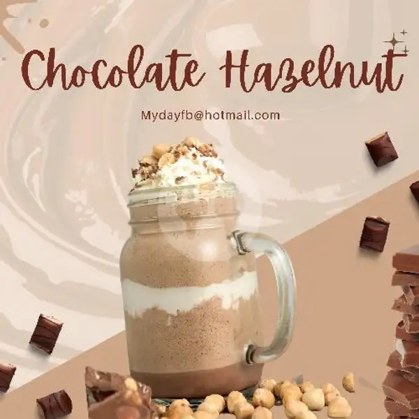 chocolate hazelnut 1000ml | My day Food & drink
