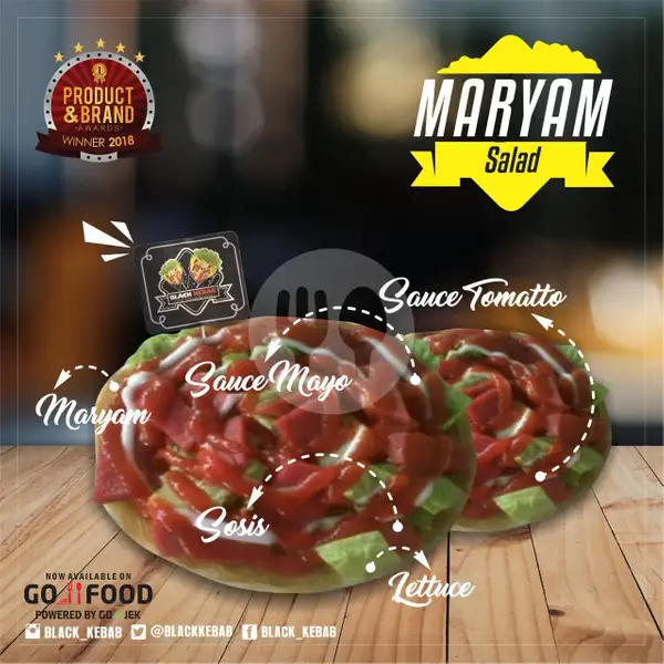 Maryam Salad | Black Kebab, Suryowijayan