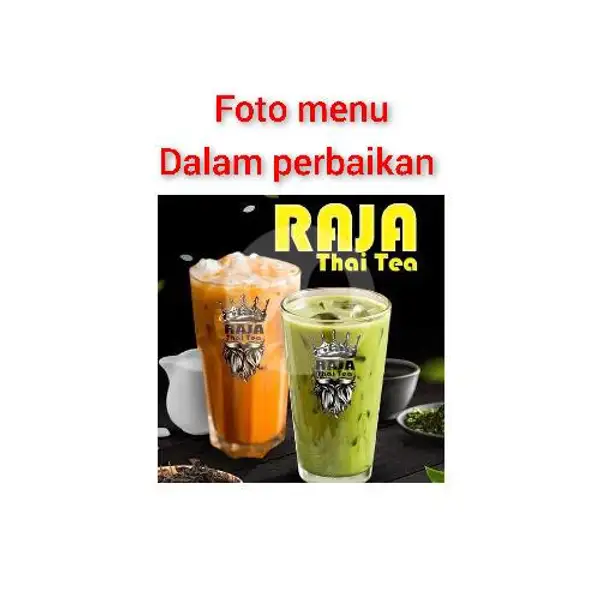 Grass Jelly With Taro | RAJA THAI TEA, Kopo