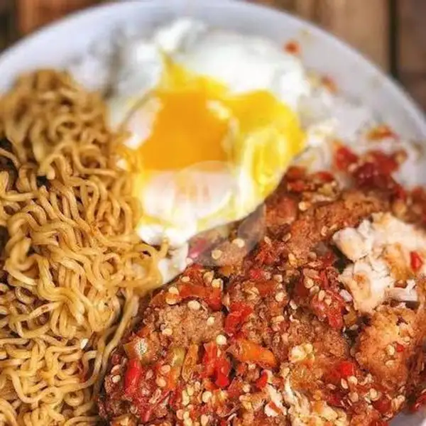 Nasi Ayam Geprek Indomie Goreng Telor | Kedai Anyar, Manukan Indah