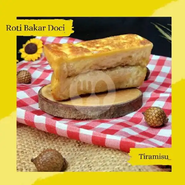 Roti Bakar Tiramisu | Roti Bakar Doci