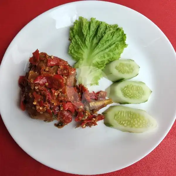 Ayam Penyet + Sambel + Lalap | Anggi Ayam Kremes Penyet Bakar, Sawangan