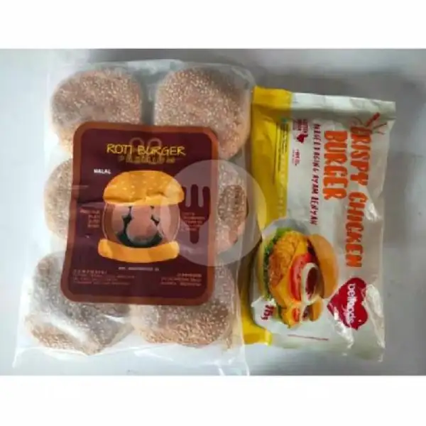 Paket Crispy Chicken Burger | Fizi Frozen, Borneo 1