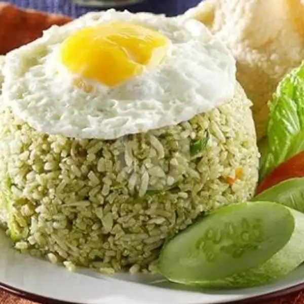 Nasi goreng cabe hijau+telur | Pecel Ayam & Ayam Geprek DZ, Gg Mela