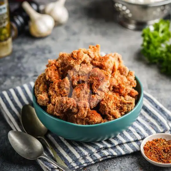 Truffle pop corn Chicken with Cajun Spice | Truffle Belly, Tidar Malang