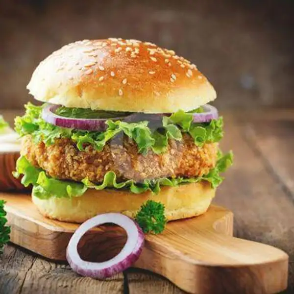 Burger Chicken Crunch | Subag, Dr Moh Hatta