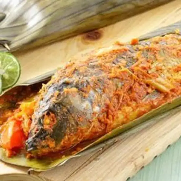 Pepes Ikan Mas Duri Lunak ( uk Besar ) | Lucky Kitchen, Meruyung