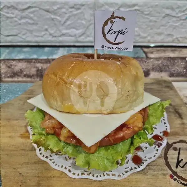 Cheesy C Burger | C Kopi , Sutoyo 