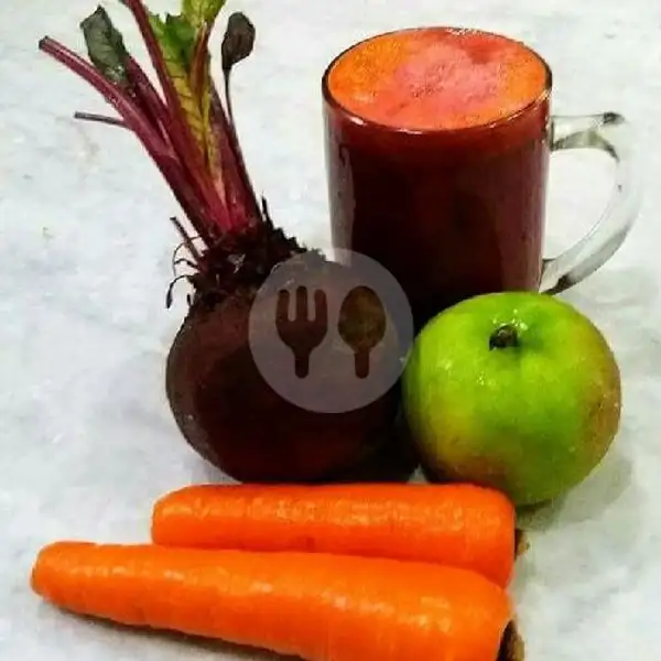 Juice Beet Mix Apel + Wortel | Alpukat Kocok & Es Teler, Citamiang
