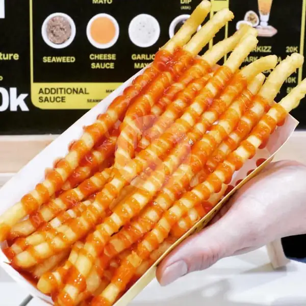 Long Fries Ketchup | Popotato Long Fries, Mall Olympic Garden