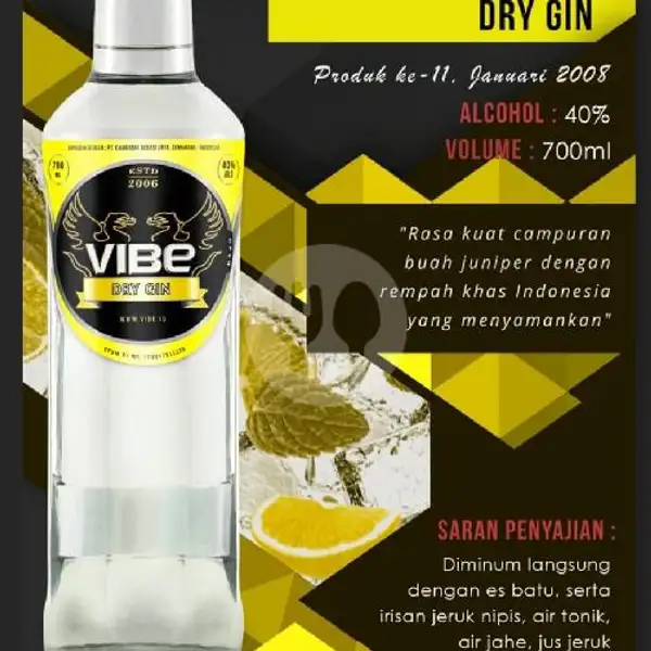Vibe Dry Gin 700 Ml + Free Schweppes Tonic | Arga Bintang Anggur N Soju, Terusan Buah Batu
