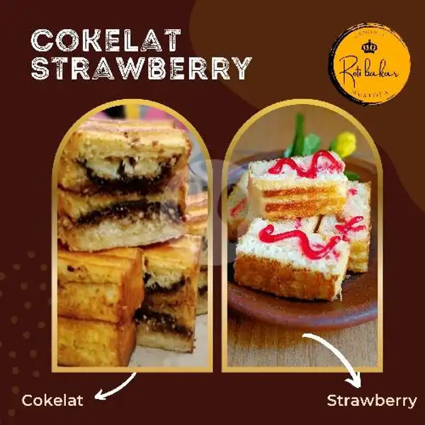 Cokelat Strawberry | Roti Bakar Mustofa