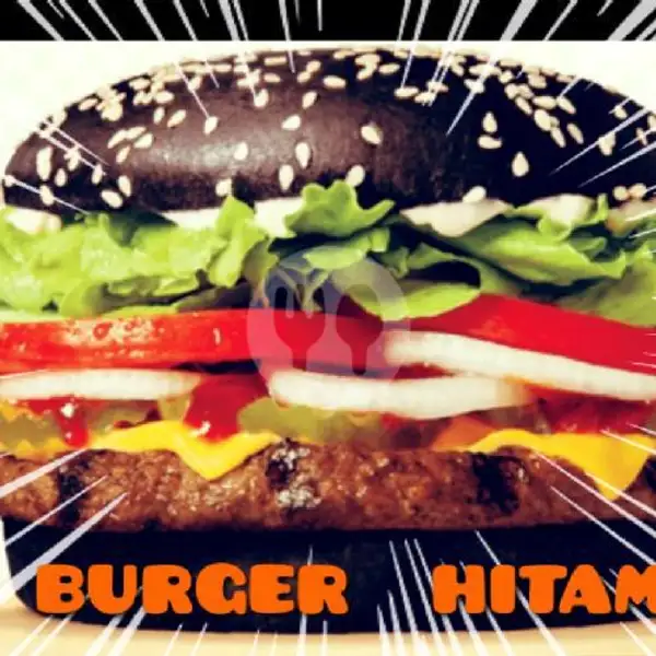 Burger Hitam Spesial | Kebab Dan Sosis Bakar Luvinsa, Sememi Jaya